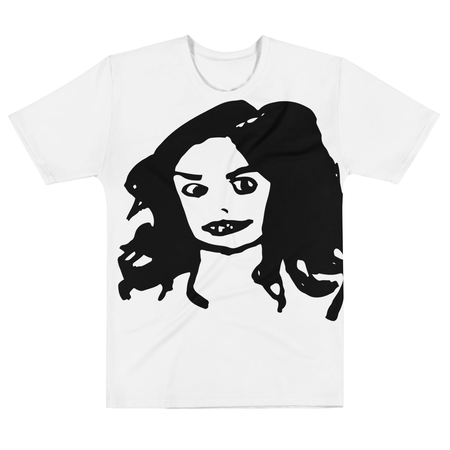 "Zo gek als een actrice" T-shirt in het wit