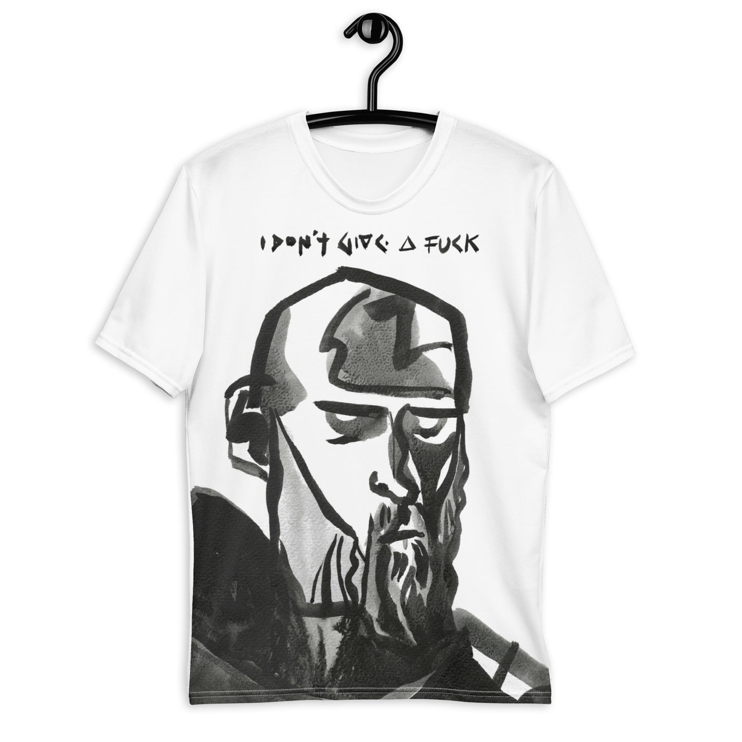 "I Don't Give A" T-shirt in White