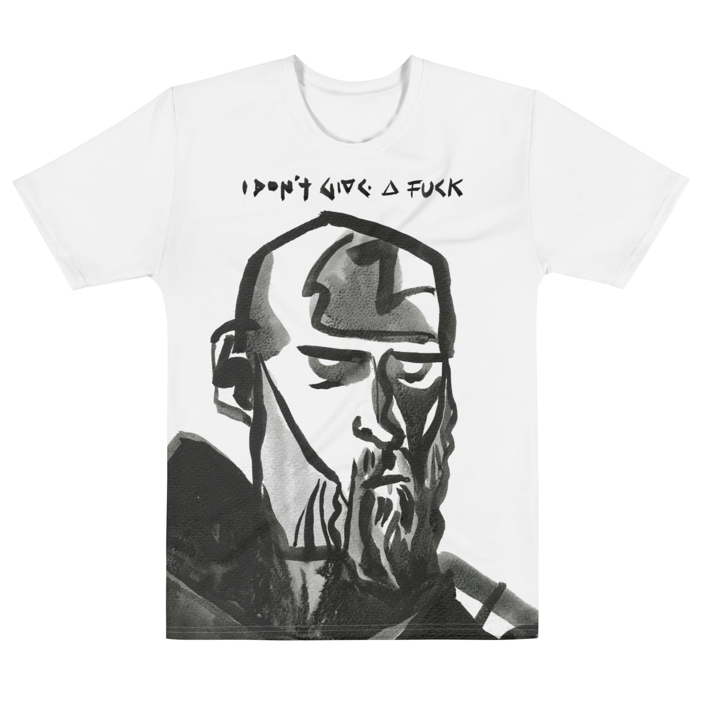 "I Don't Give A" T-shirt in White