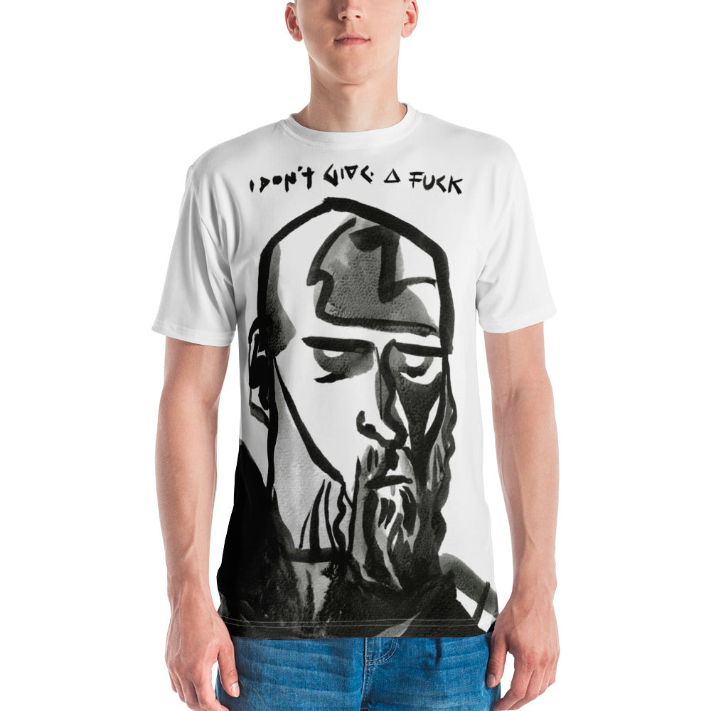 "I Don't Give A" T-shirt in White