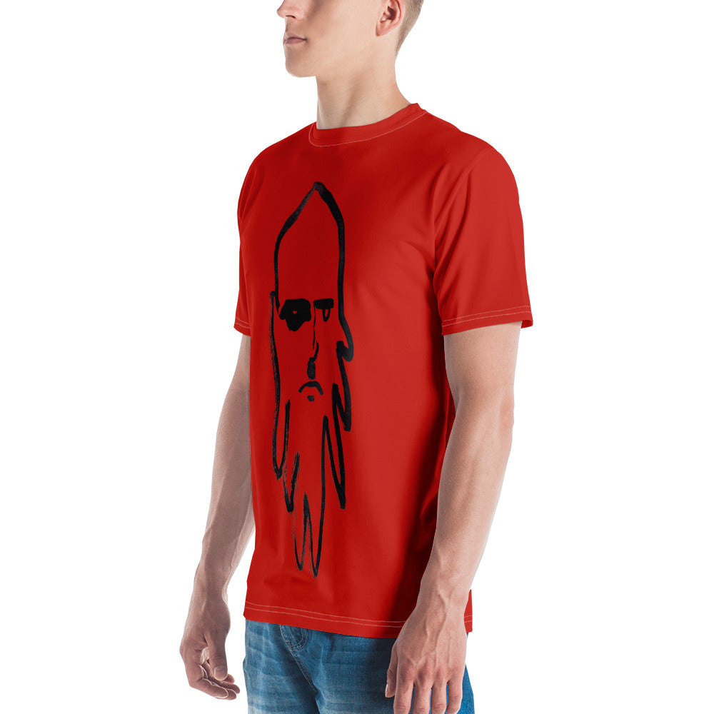 "Big Ghost" T-shirt in Red