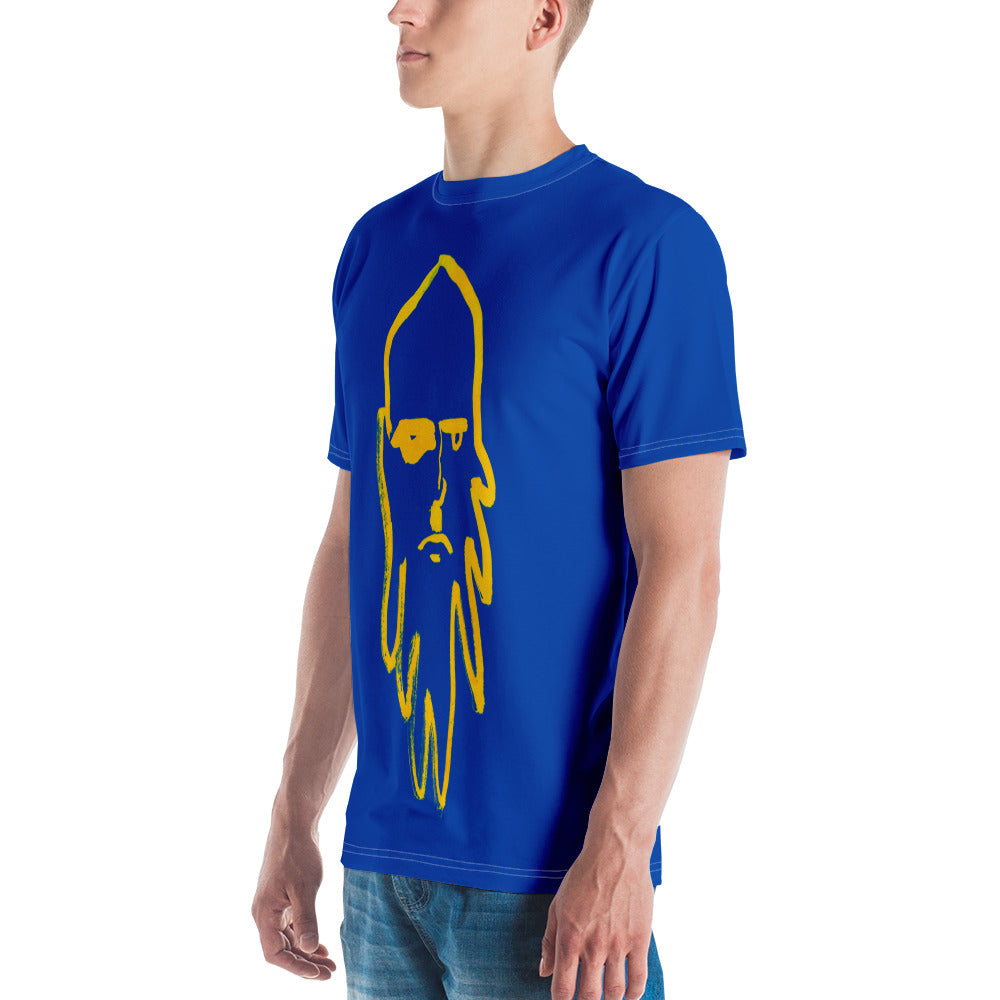 "Big Ghost" T-shirt in Blue