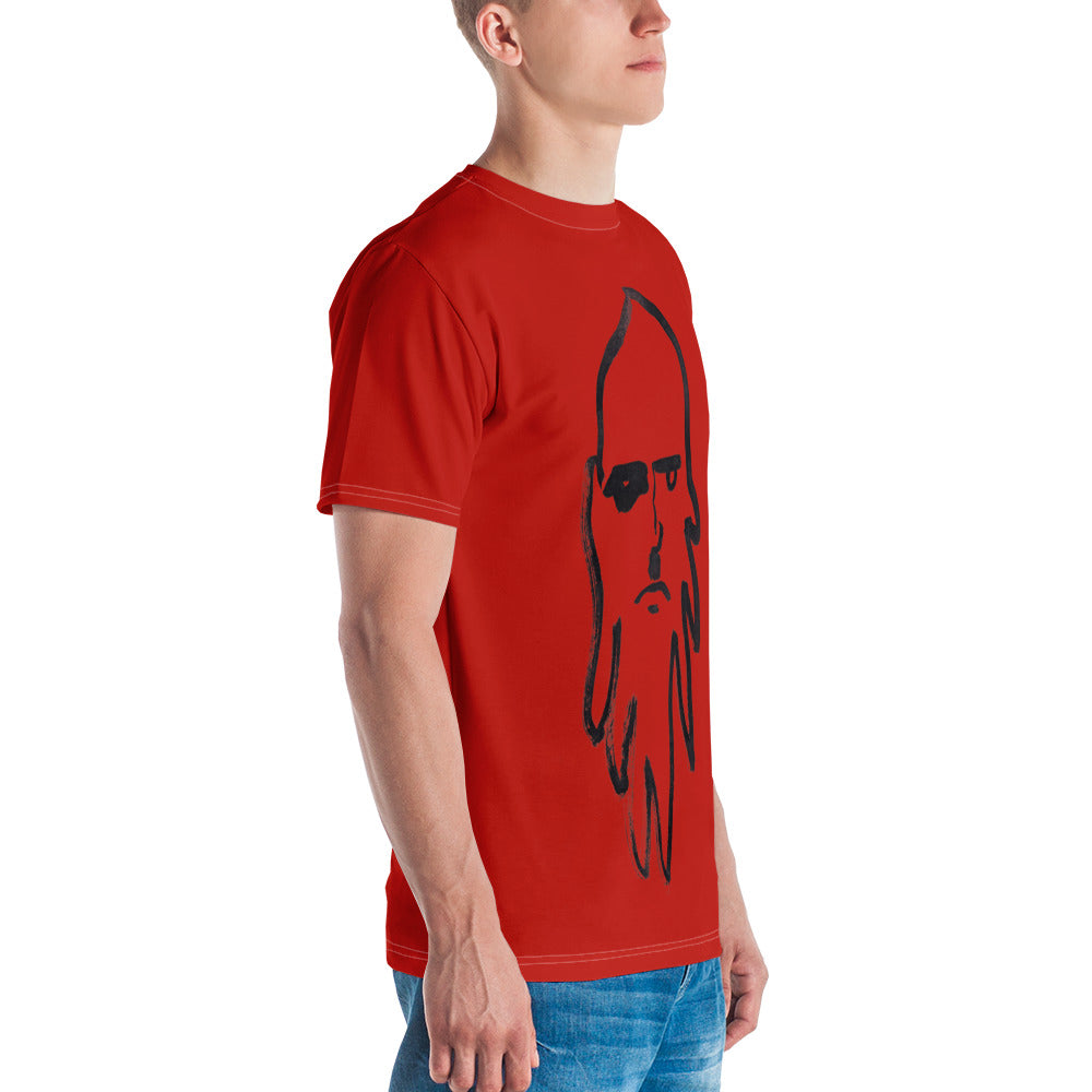 "Big Ghost" T-shirt in Red