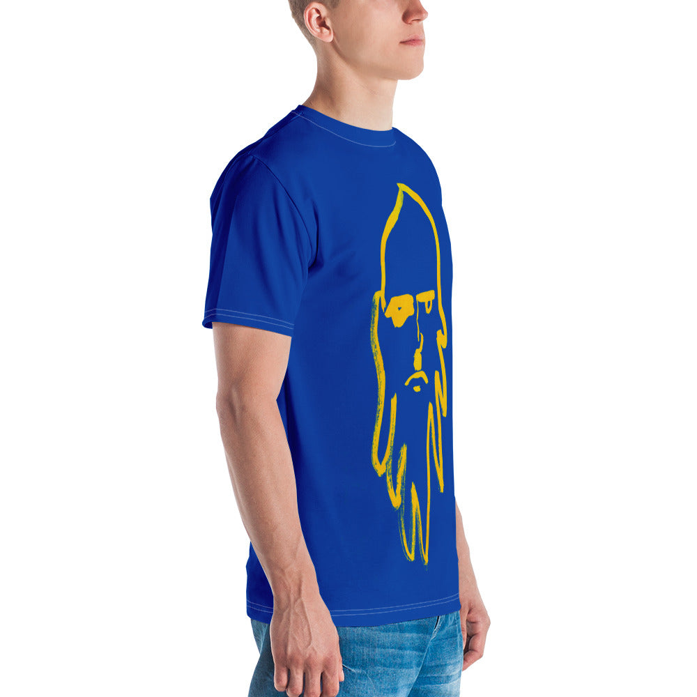 "Big Ghost" T-shirt in Blue