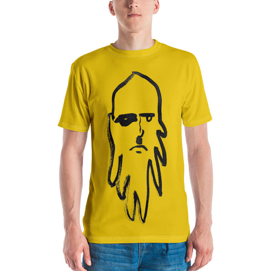 "Big Ghost" T-shirt in Yellow