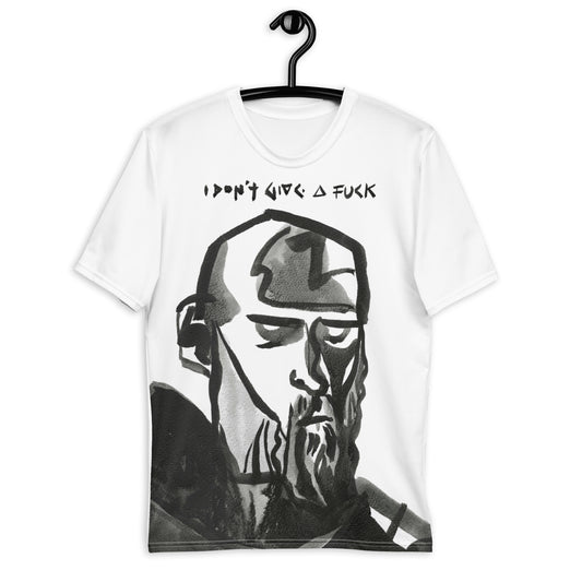 "I Don't Give A" T-shirt in White