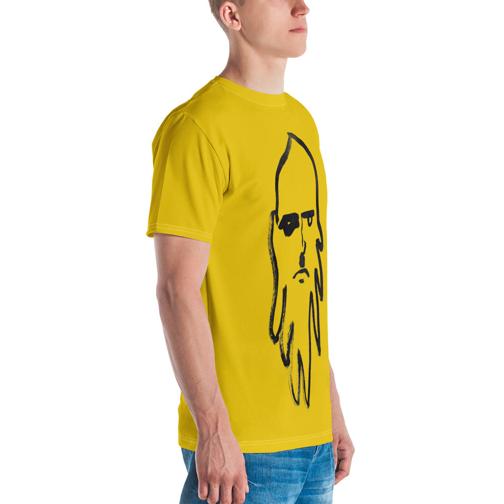 "Big Ghost" T-shirt in Yellow