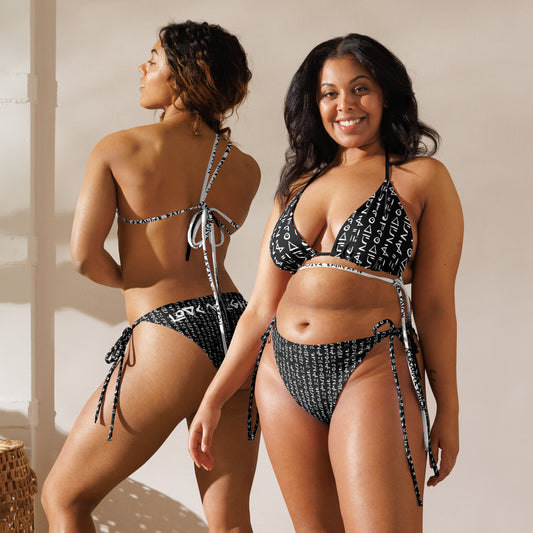 "Love & Light" Recycled String Bikini