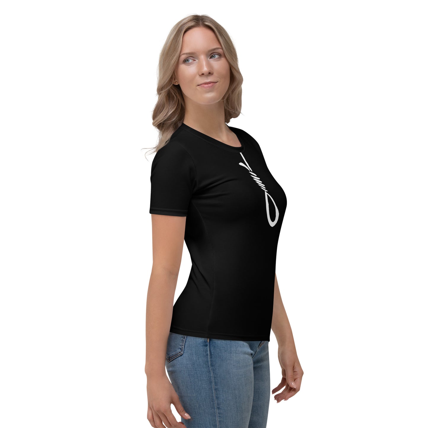 "To be, or knot to be" Contoured Noose T-shirt