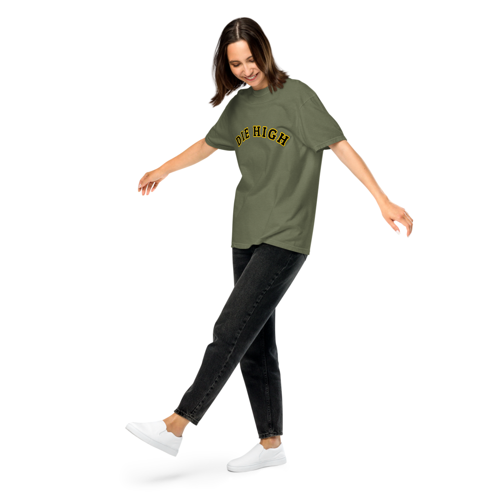"Die High" Unisex Garment-Dyed Heavyweight Fan T-shirt