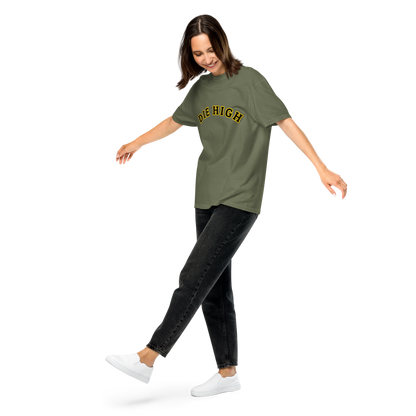 "Die High" Unisex Garment-Dyed Heavyweight Fan T-shirt