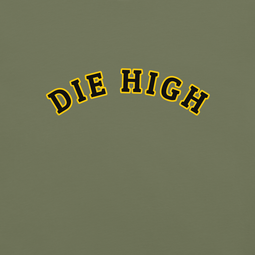 "Die High" Unisex Garment-Dyed Heavyweight Fan T-shirt